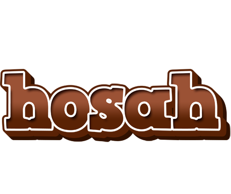 Hosah brownie logo