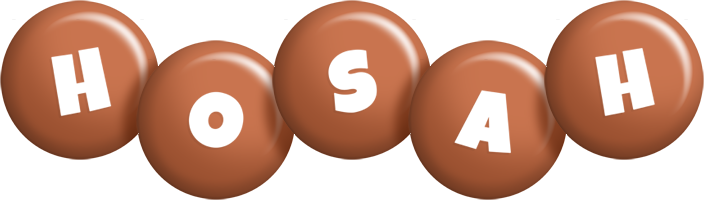 Hosah candy-brown logo