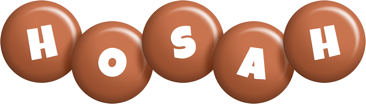 Hosah candy-brown logo