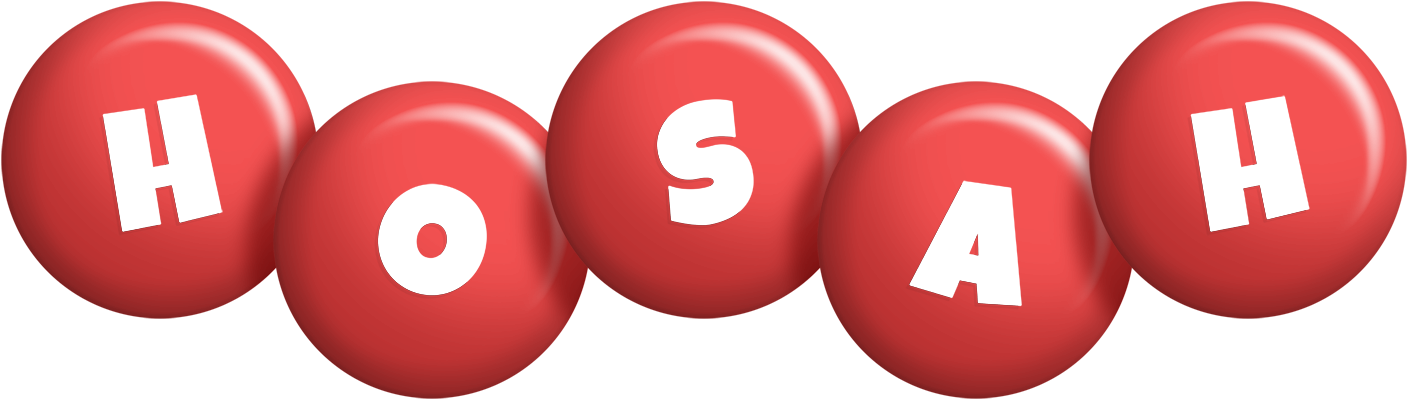 Hosah candy-red logo