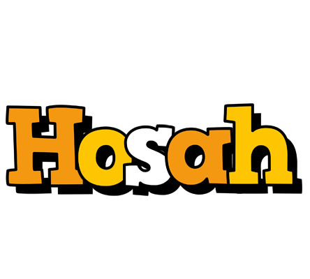 Hosah cartoon logo