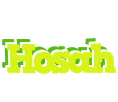 Hosah citrus logo