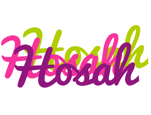 Hosah flowers logo