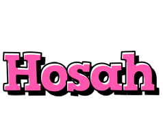 Hosah girlish logo