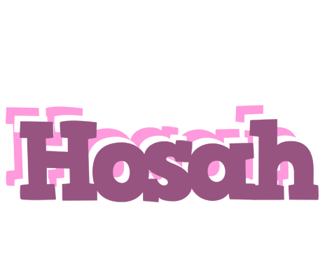 Hosah relaxing logo