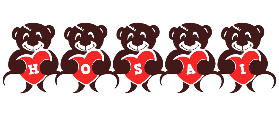 Hosai bear logo