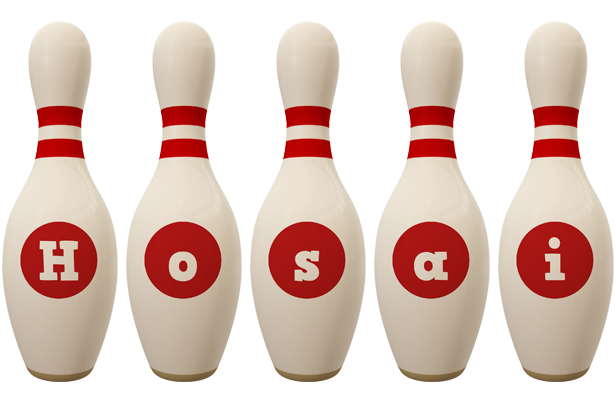 Hosai bowling-pin logo