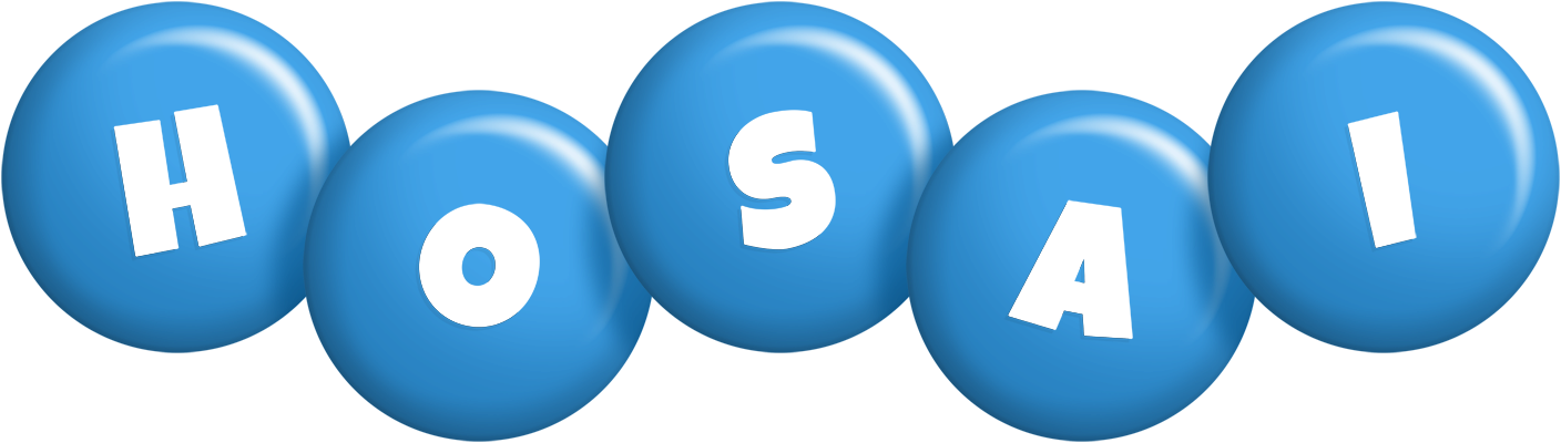 Hosai candy-blue logo