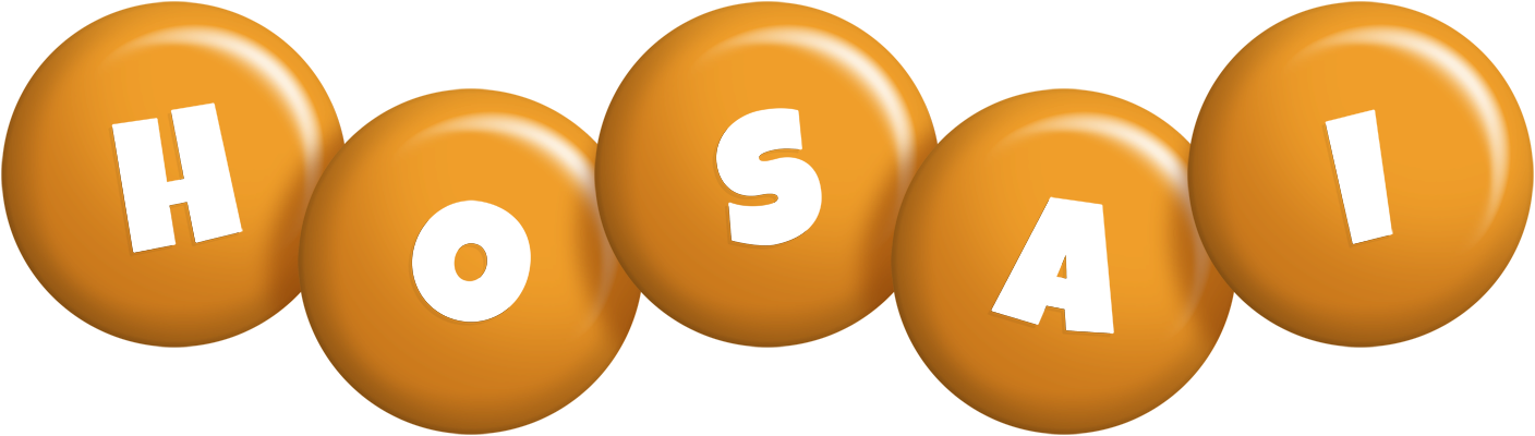 Hosai candy-orange logo