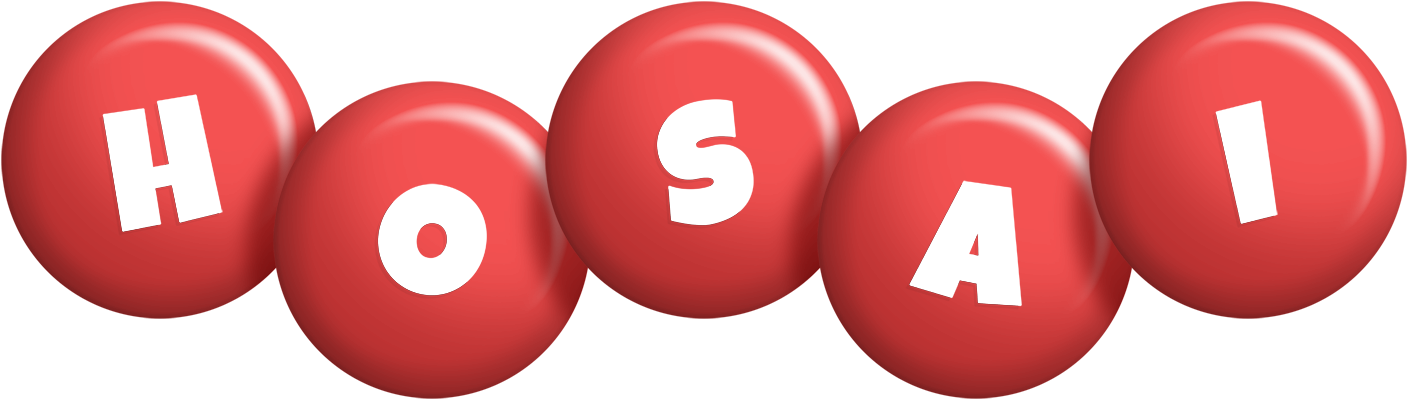 Hosai candy-red logo