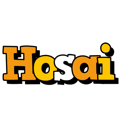 Hosai cartoon logo
