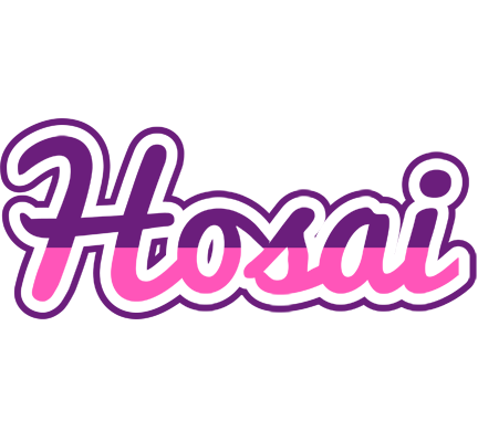 Hosai cheerful logo