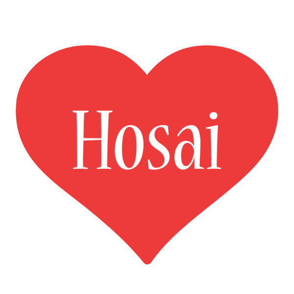 Hosai love logo