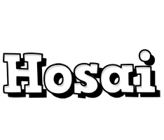 Hosai snowing logo