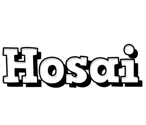Hosai snowing logo