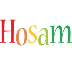 Hosam birthday logo