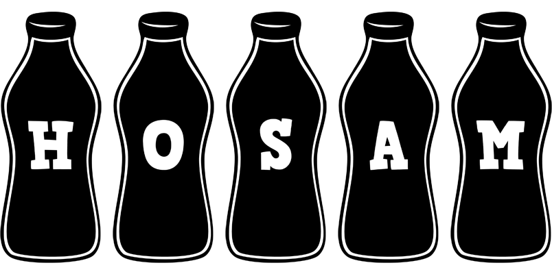 Hosam bottle logo