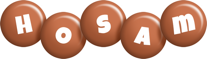 Hosam candy-brown logo