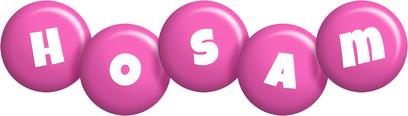Hosam candy-pink logo