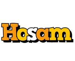 Hosam cartoon logo