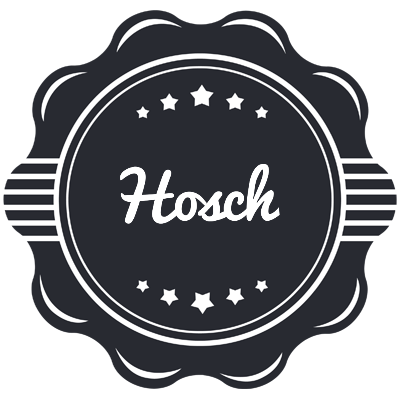 Hosch badge logo