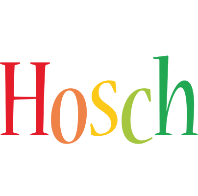 Hosch birthday logo