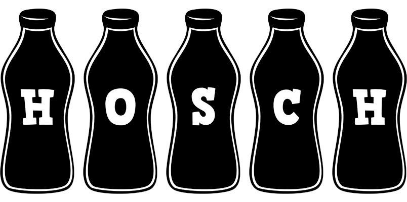 Hosch bottle logo