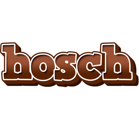 Hosch brownie logo