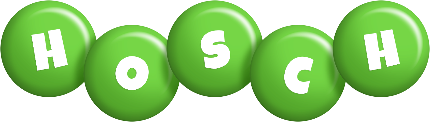 Hosch candy-green logo