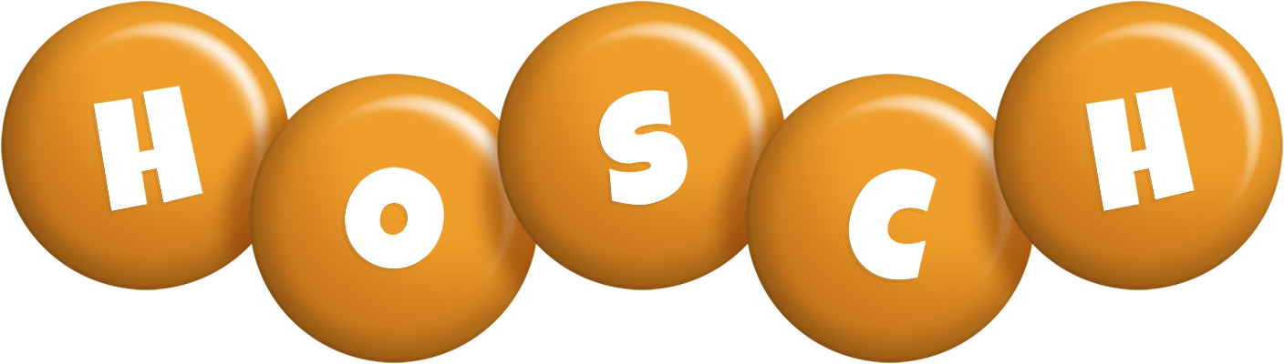 Hosch candy-orange logo