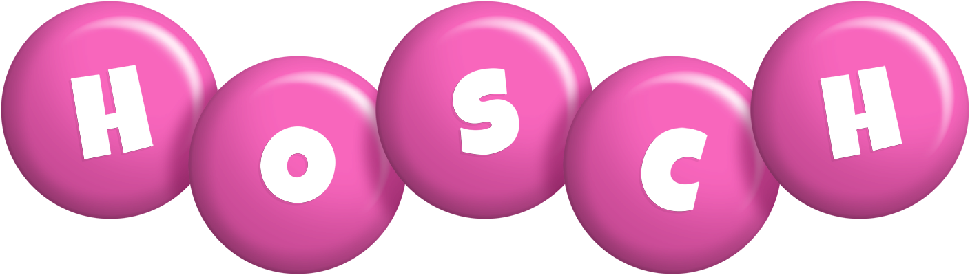 Hosch candy-pink logo
