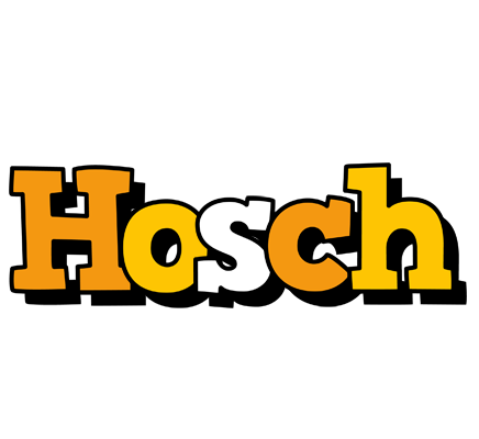 Hosch cartoon logo