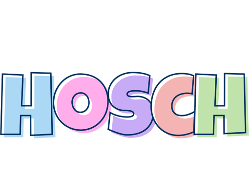 Hosch pastel logo