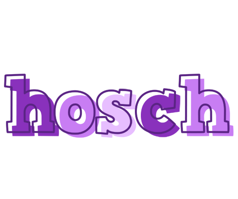 Hosch sensual logo