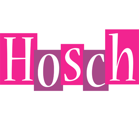 Hosch whine logo
