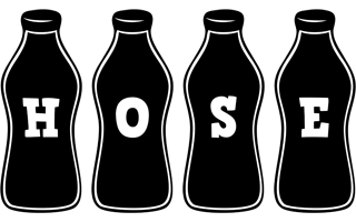 Hose bottle logo