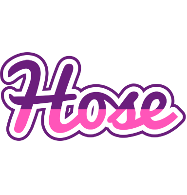 Hose cheerful logo
