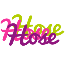 Hose flowers logo