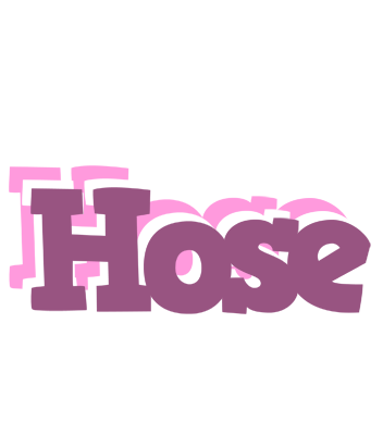 Hose relaxing logo