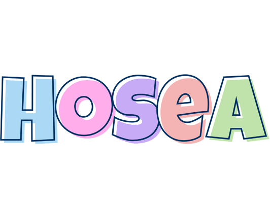 Hosea pastel logo