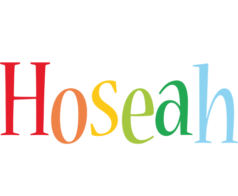 Hoseah birthday logo