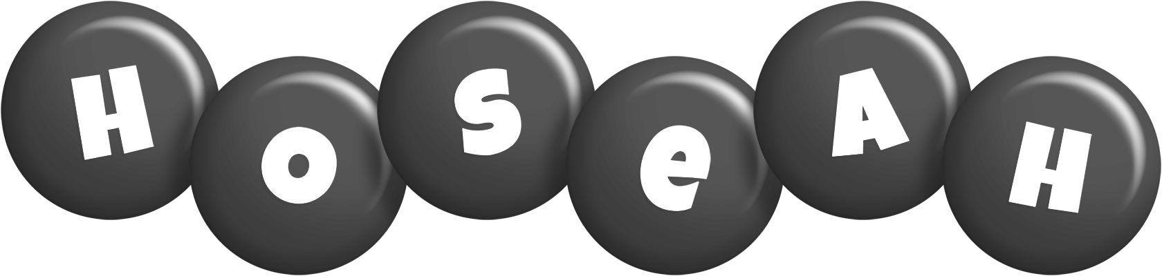 Hoseah candy-black logo