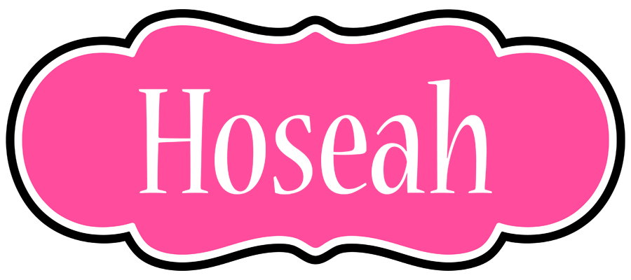 Hoseah invitation logo