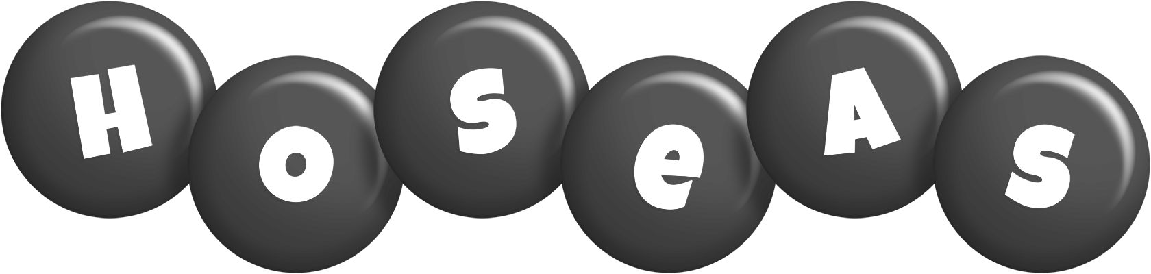 Hoseas candy-black logo