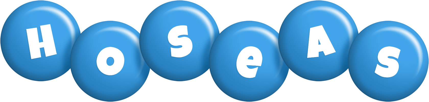 Hoseas candy-blue logo