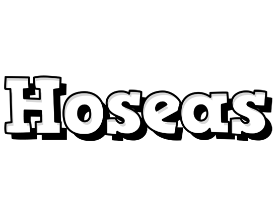 Hoseas snowing logo