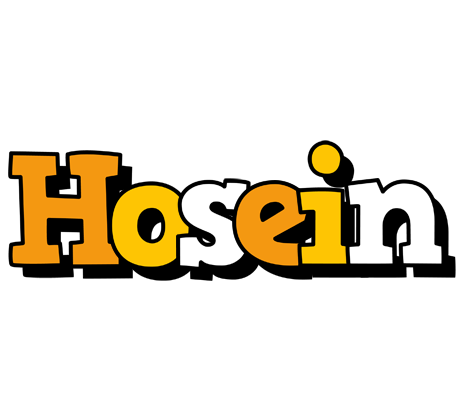 Hosein cartoon logo