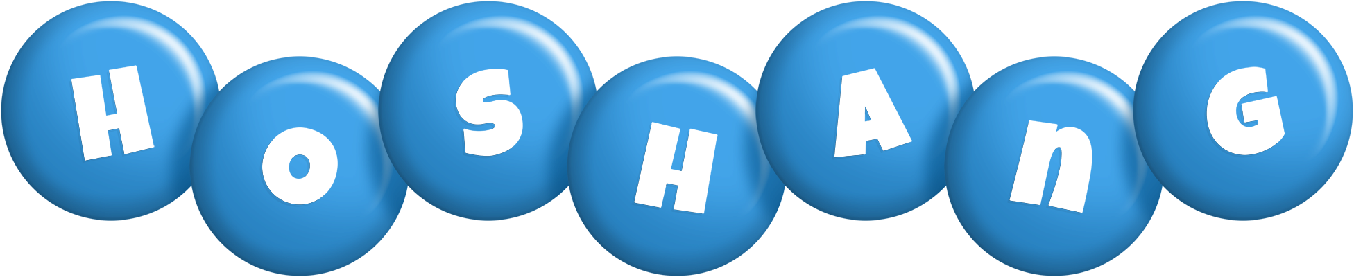 Hoshang candy-blue logo