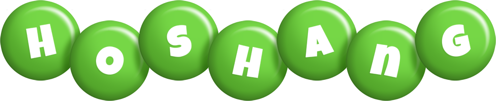 Hoshang candy-green logo