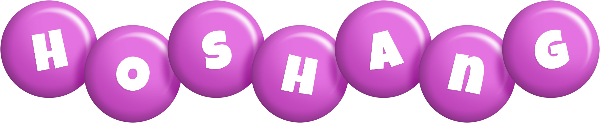 Hoshang candy-purple logo
